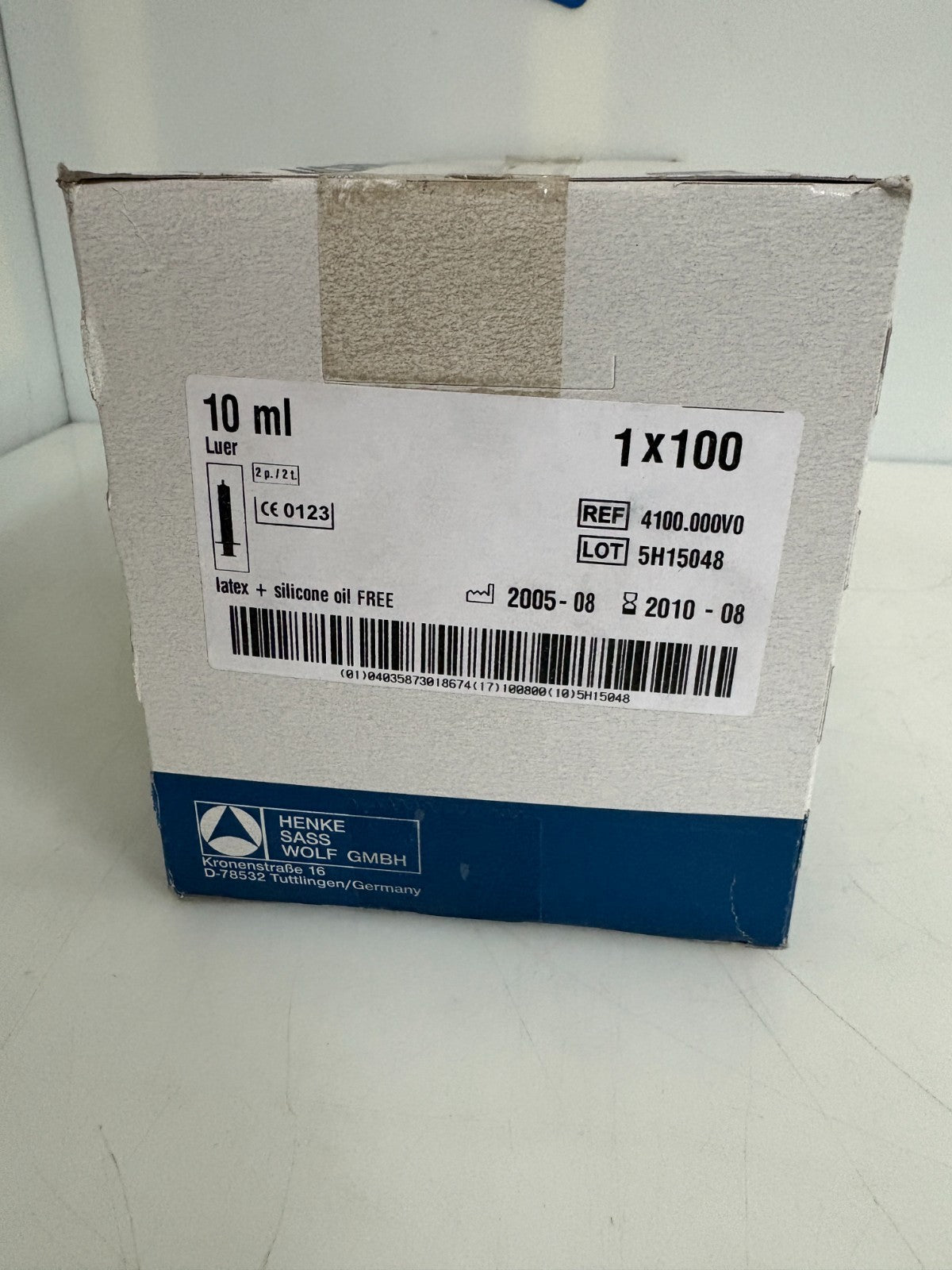HENKE SASS WOLF 10ML NORM-JET 4100.000V0 100 PER BOX2