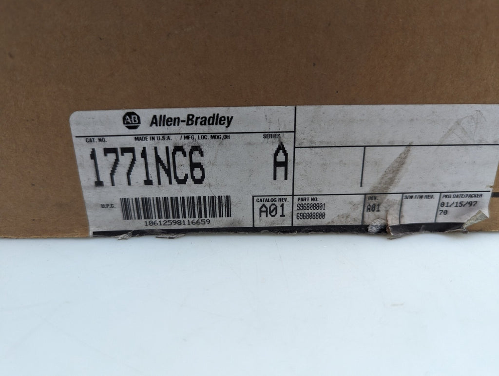 Allen-Bradley 1771NC6 SERIES A CABLE1
