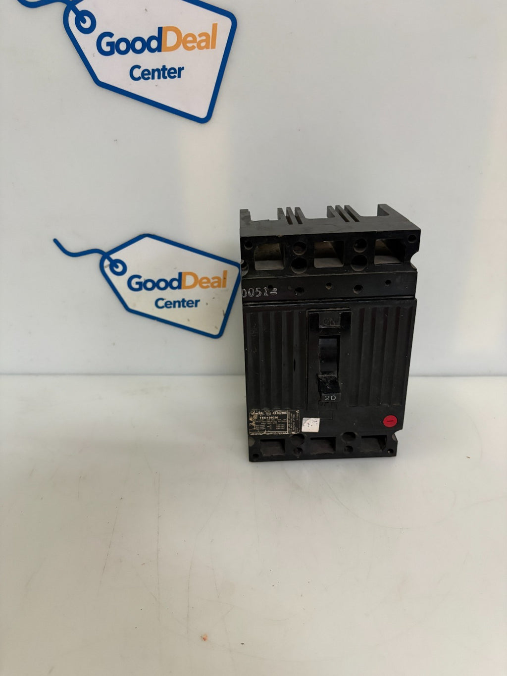 GENERAL ELECTRIC 600V 20 AMP CIRCUIT BREAKER TED136020 0