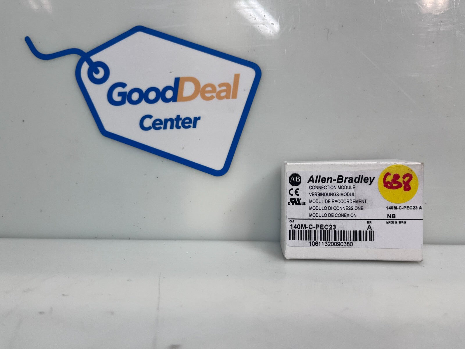 Lot of 2 ALLEN BRADLEY 140M-C-PEC23 A Connection Module