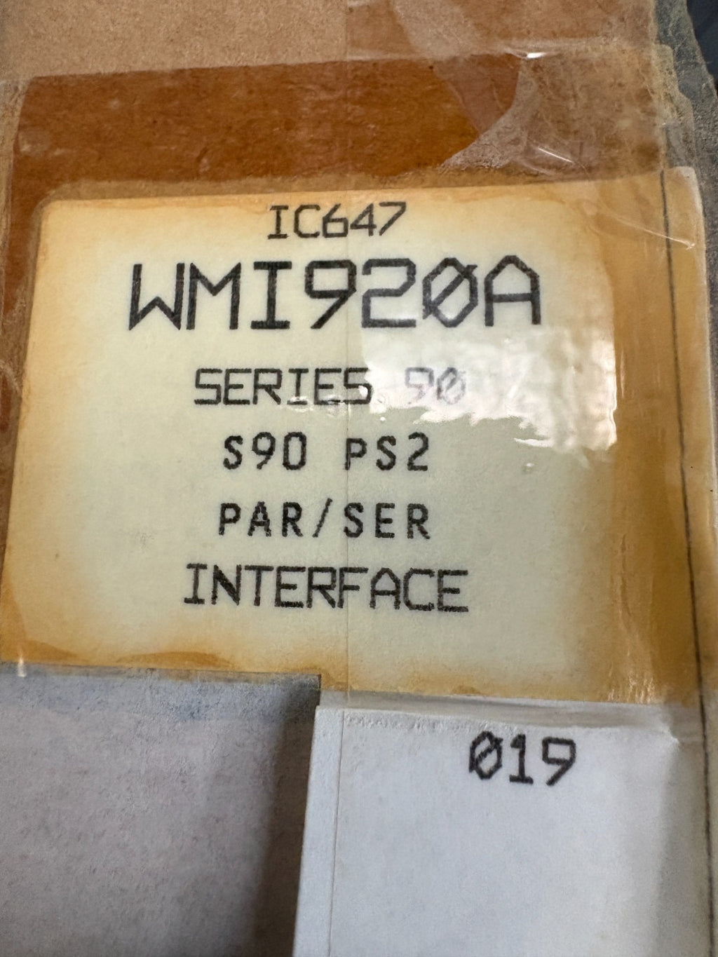 GE FANUC WORKMASTER II INTERFACE BOARD IC647WMI920A
