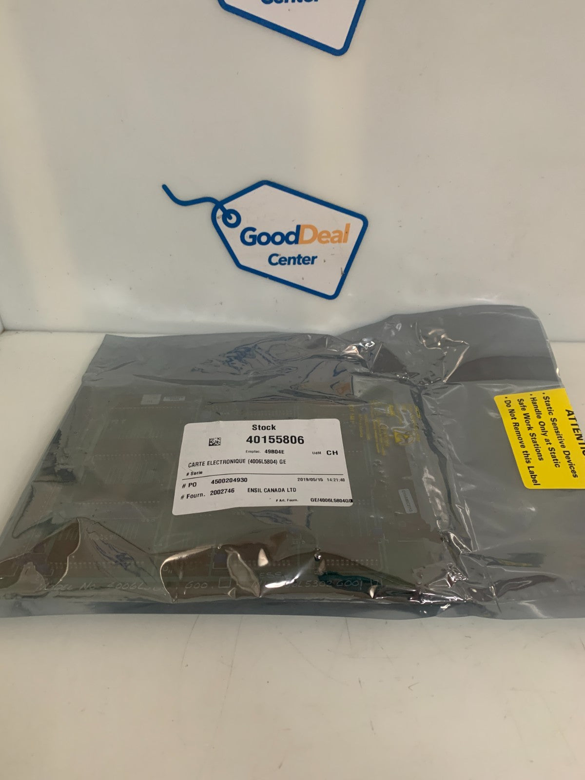 GENERAL ELECTRIC CIRCUIT BOARD 4006 L 5804 G001  IN SEAL BAG