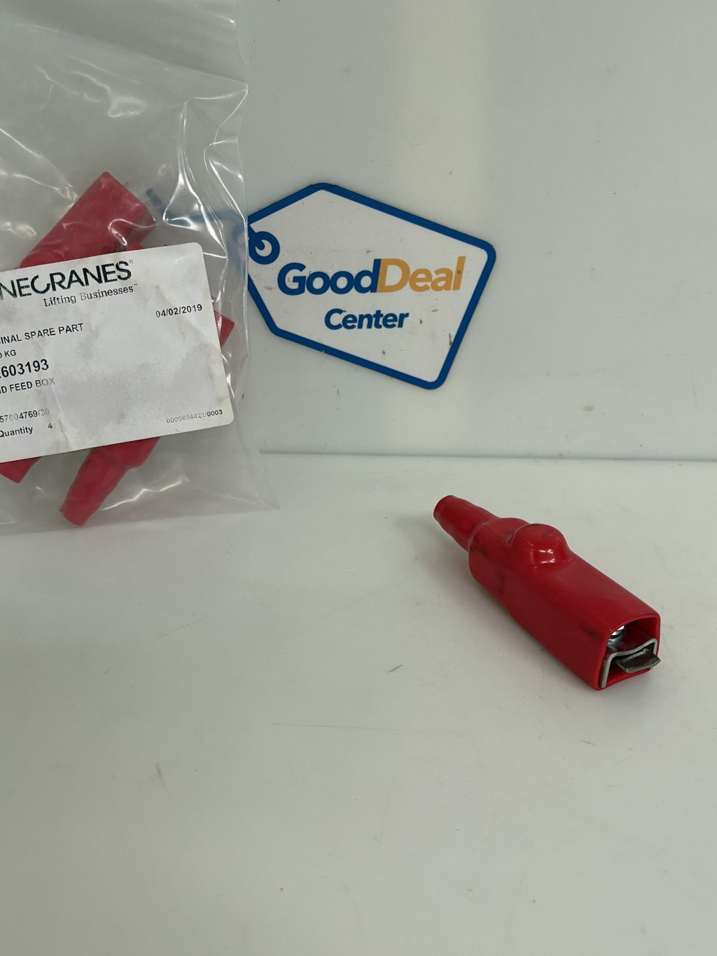 LOT OF 4 KONE CRANES END FEED BOX 52603193