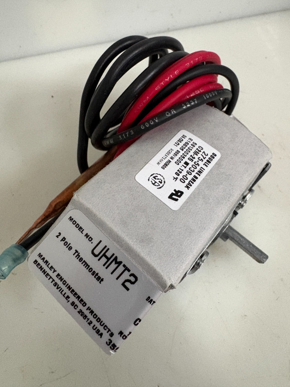 MARLEY UHMT2 2 POLE THERMOSTAT1