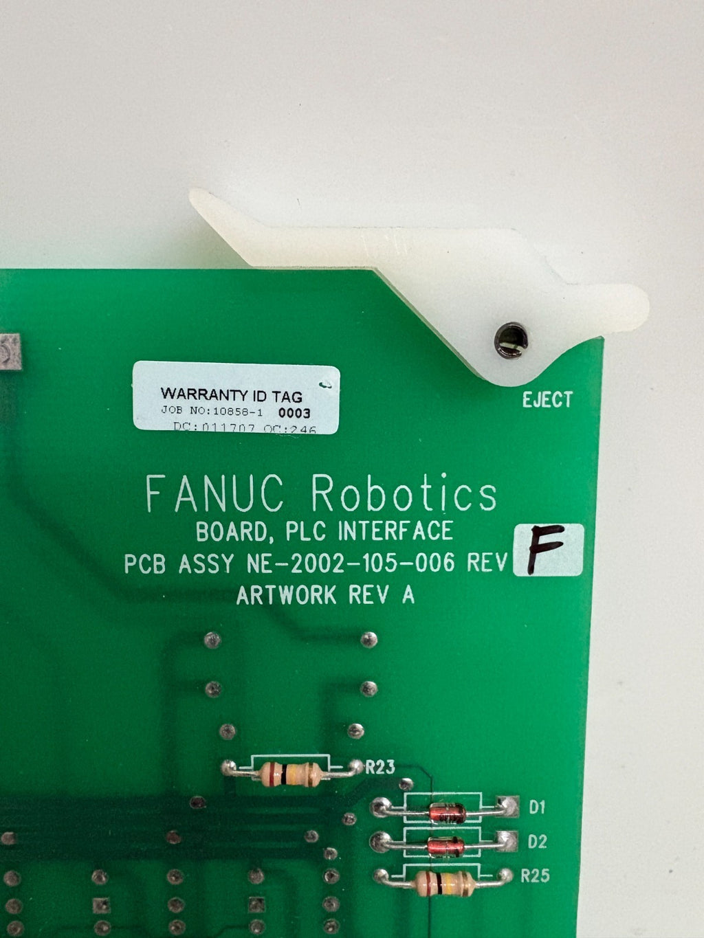 FANUC PLC INTERFACE BOARD NE-2002-105-0062