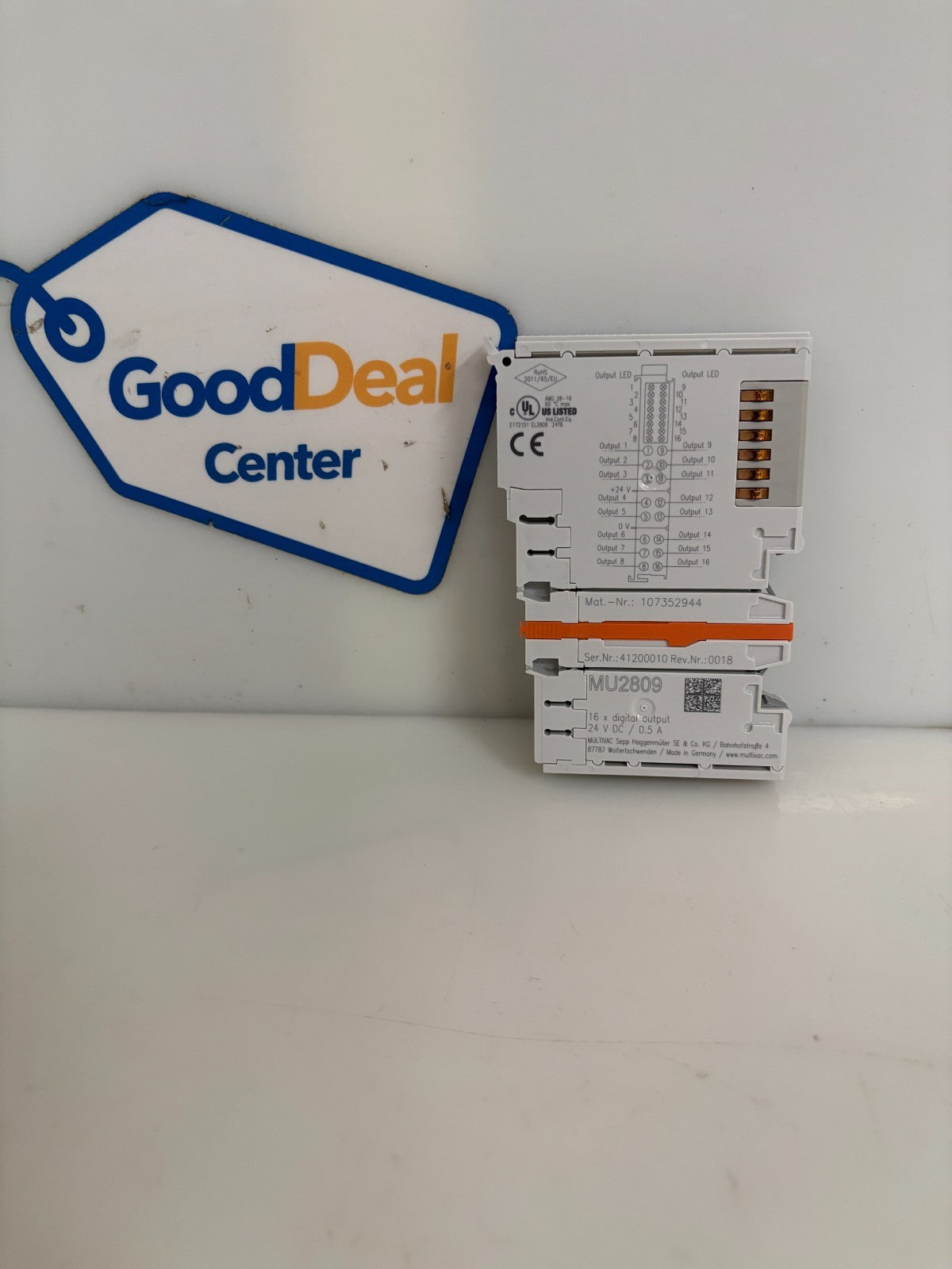 MULTIVAC 16 CHANNEL DIGITAL OUTPUT MU 28090