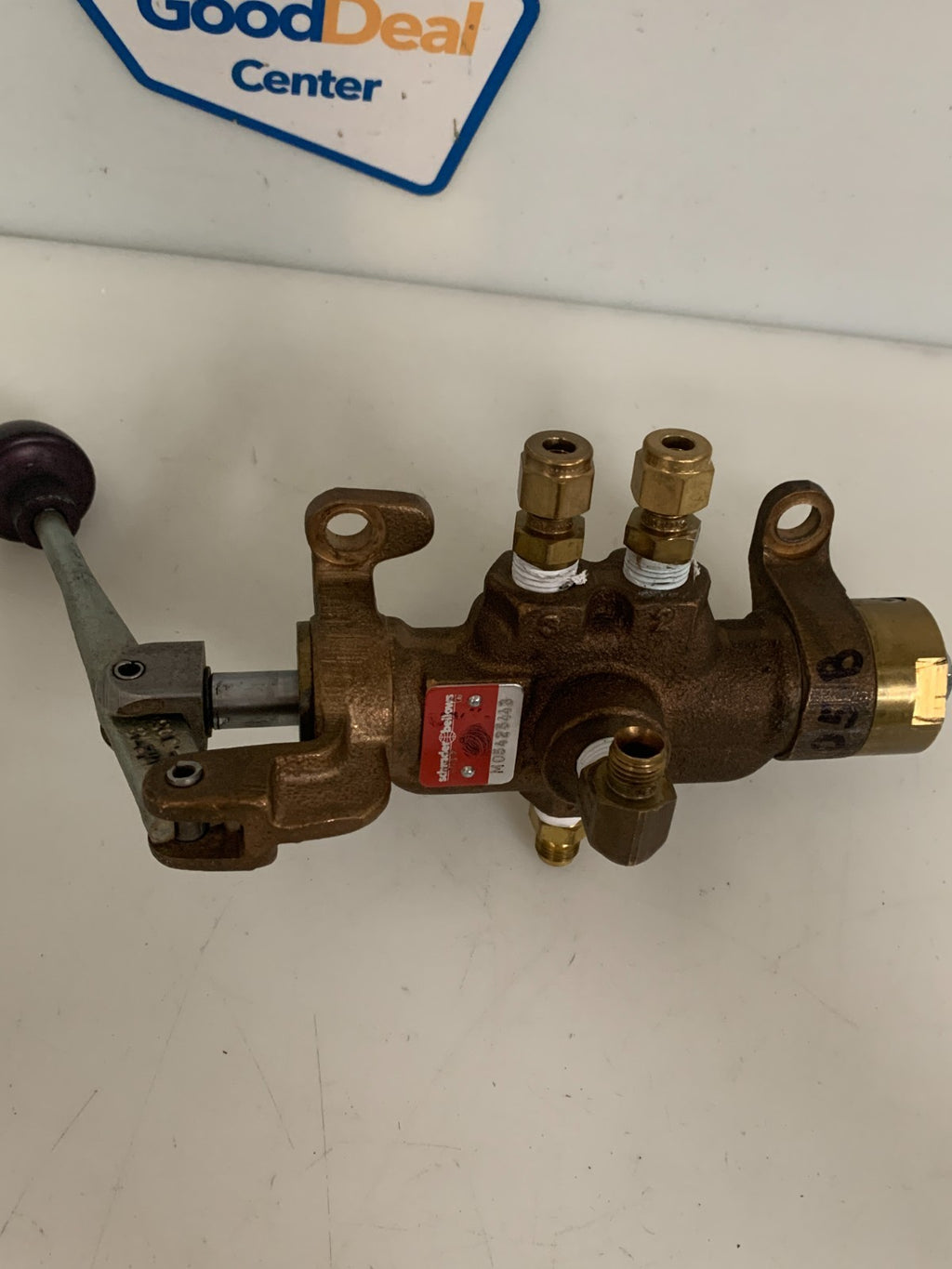 SCHRADER & BELLOWS MANUAL 4 WAY VALVE