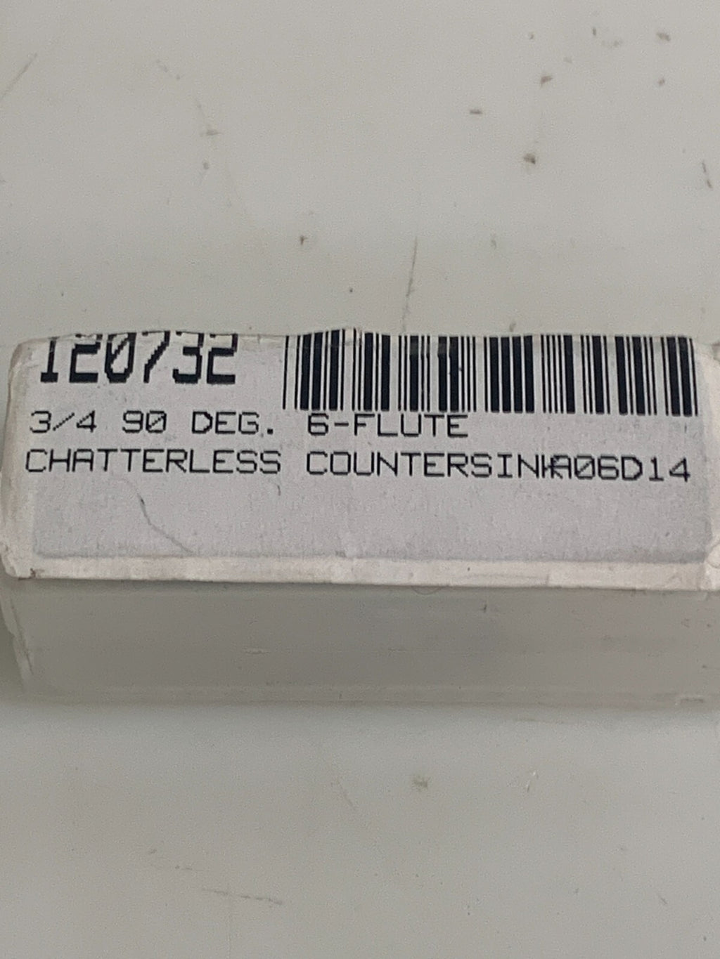 STM CHATTERLESS COUNTERSINK 3/4 90 DEG 6 FLUTE #120732 NEW IN TUBE