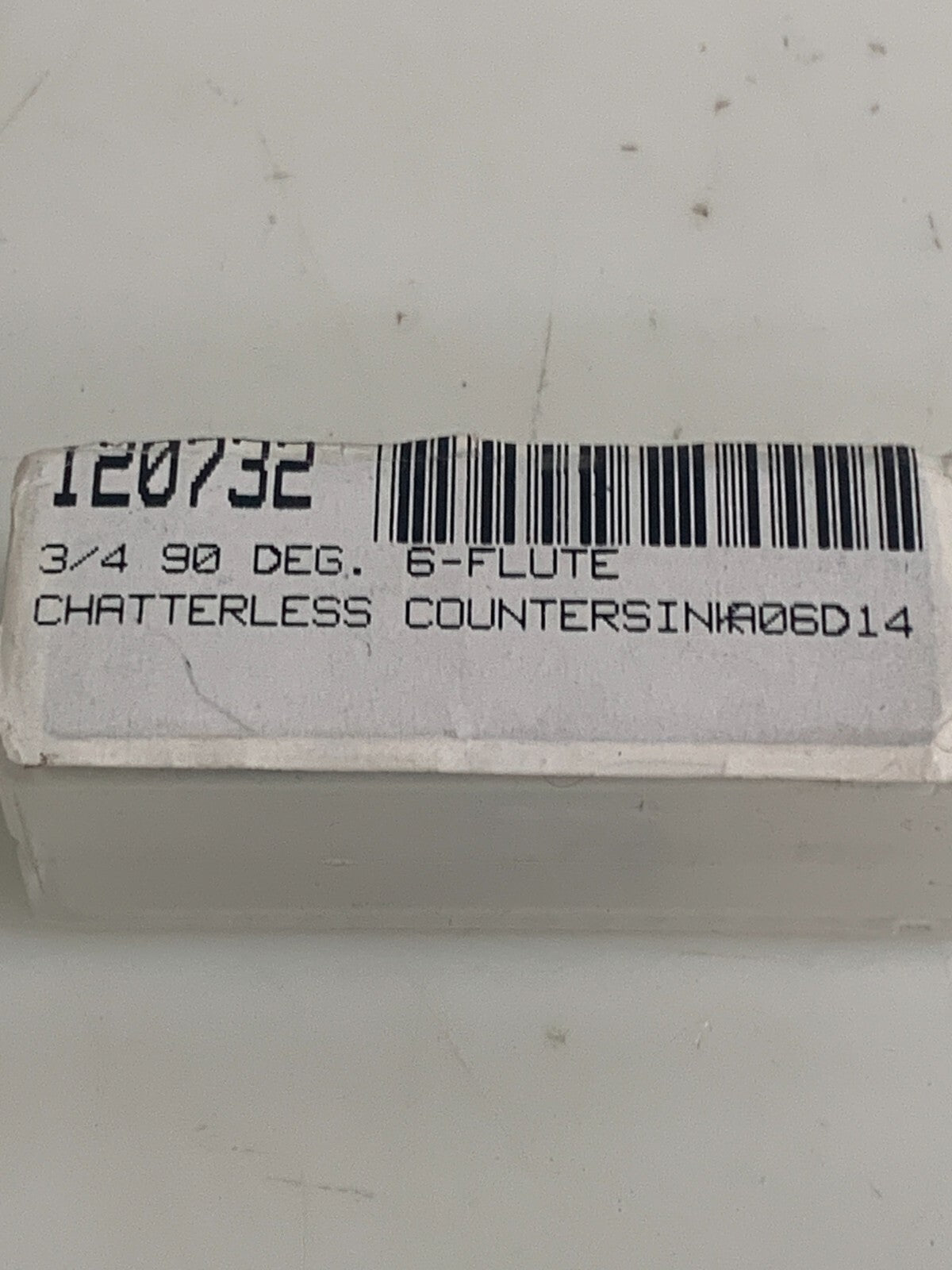 STM CHATTERLESS COUNTERSINK 3/4 90 DEG 6 FLUTE #120732 NEW IN TUBE