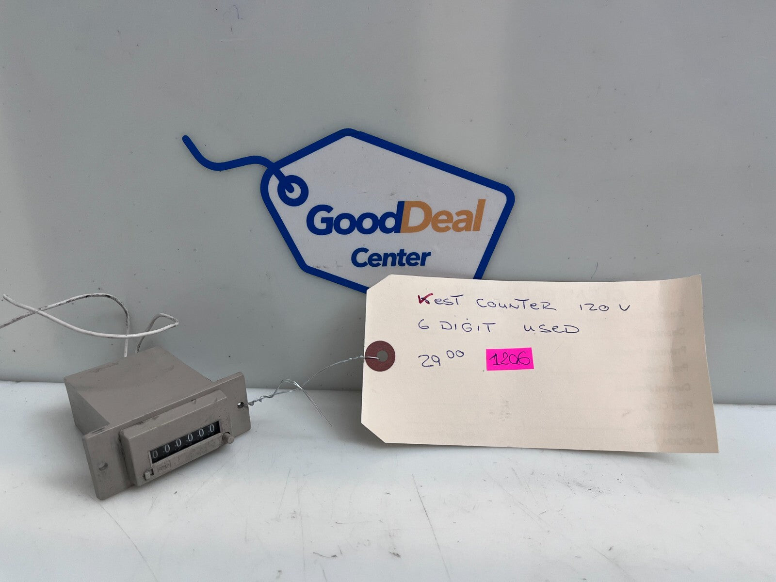 6 Digits Analog Electromagnetic Counter Hour Meter 120V