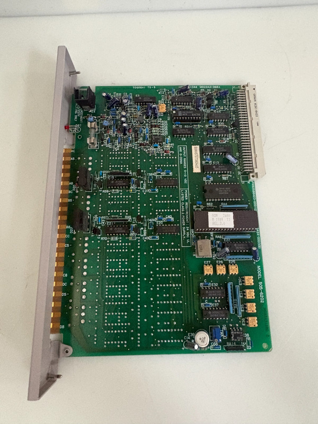 SIEMENS INPUT/OUTPUT MODULE 505-62022