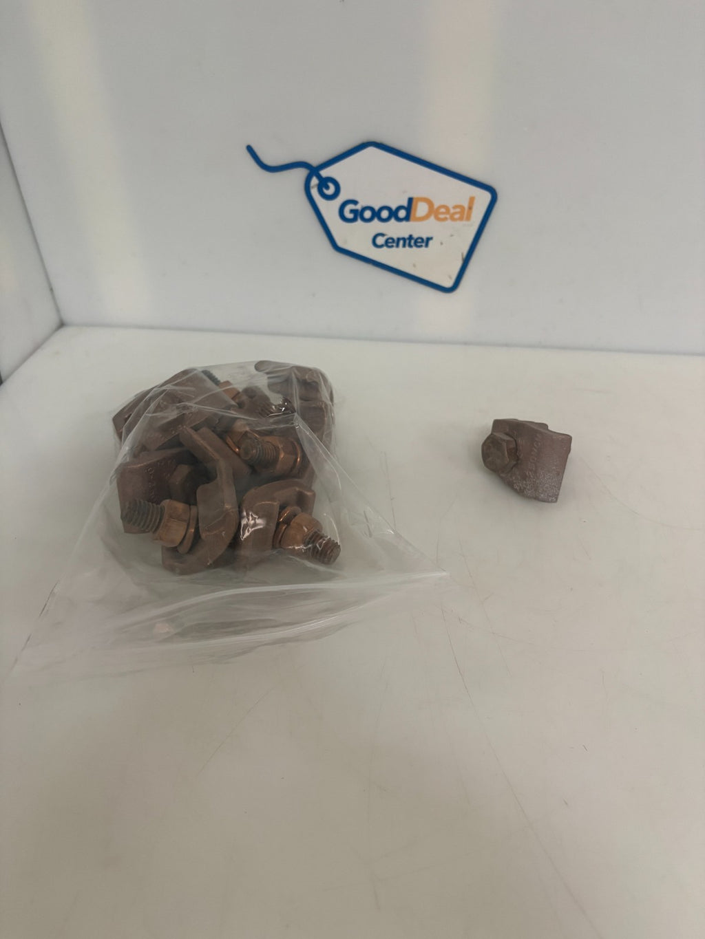 LOT OF 10 PENN UNION COPPER TOWER GROUND CLAMP GMS-30