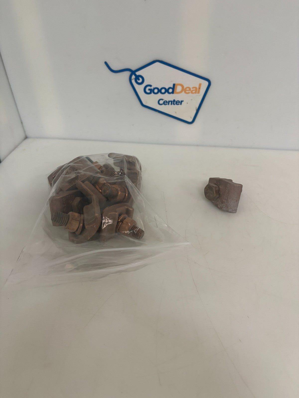 LOT OF 10 PENN UNION COPPER TOWER GROUND CLAMP GMS-30