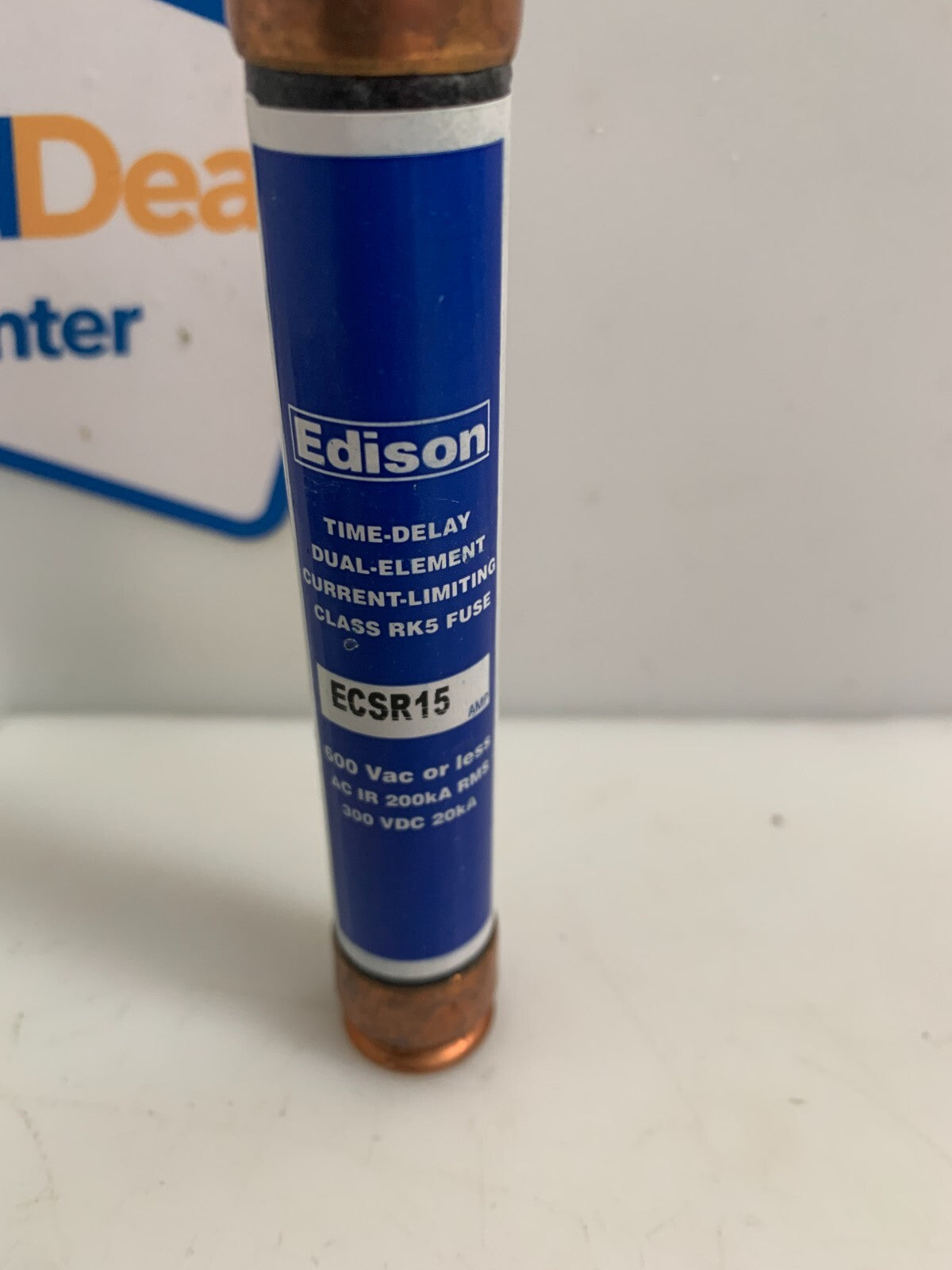LOT OF 5 Bussmann Edison ECSR 15 Time Delay  RK5 Fuse 15 AMP (NEW)