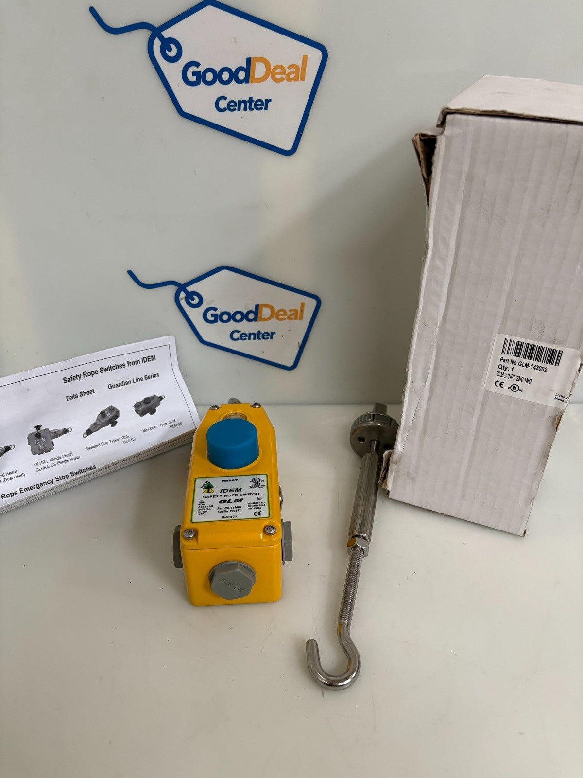 IDEM GLM SAFETY ROPE SWITCH #143002