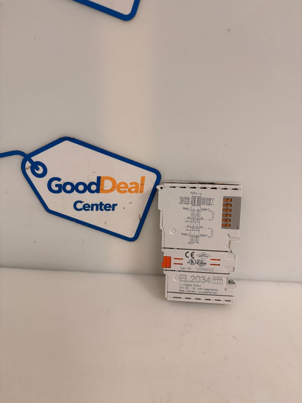 BECKHOFF 4XDIGITAL OUTPUT 24V DC EL20340