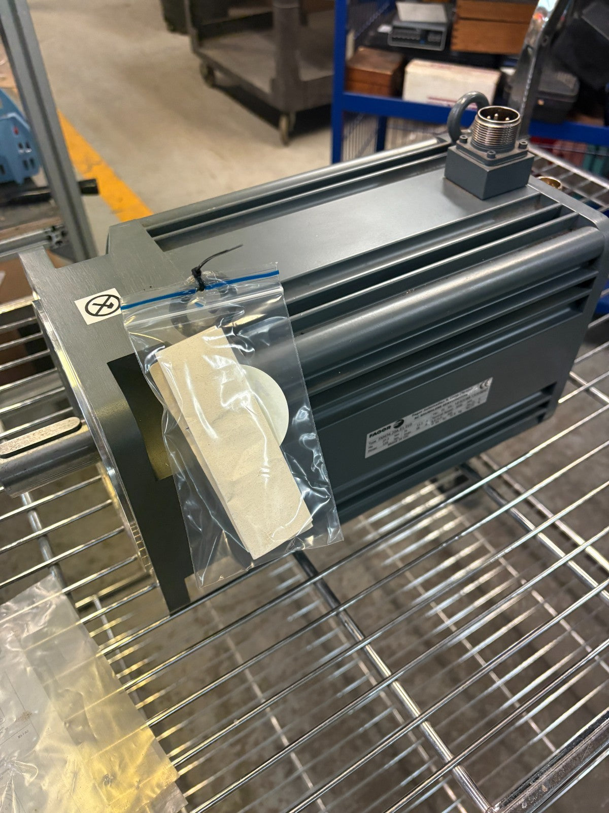 FAGOR AC BRUSHLESS SERVO MOTOR #FXM74.20A.E1.010 V:010