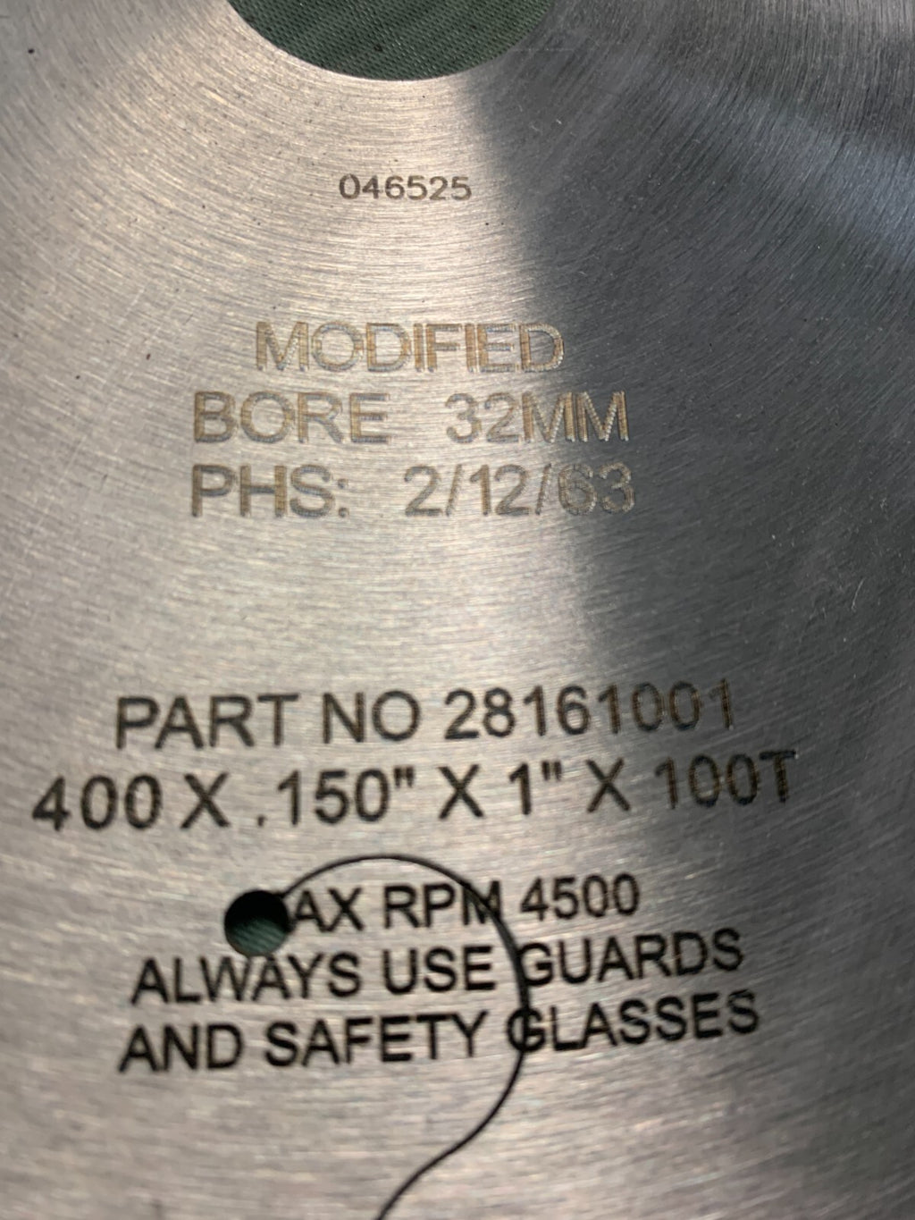 ROYCE AYR  Professional 15'' Saw Blade  28161001