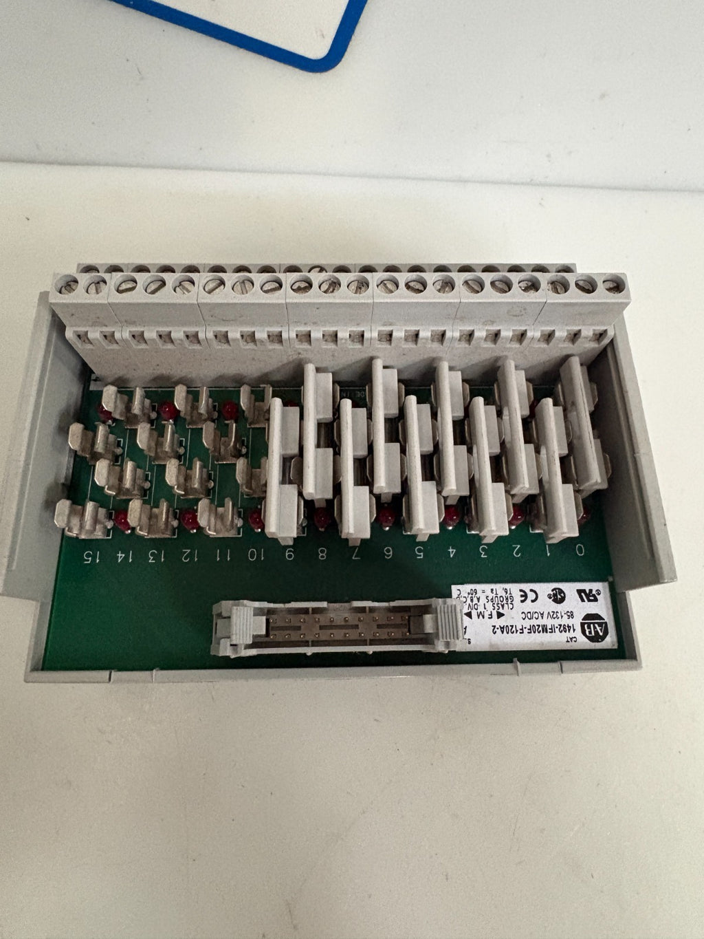 ALLEN BRADLEY FUSIBLE ANALOG INTERFACE MODULE 1492-IFM20F-F120A-2 SERIE A1