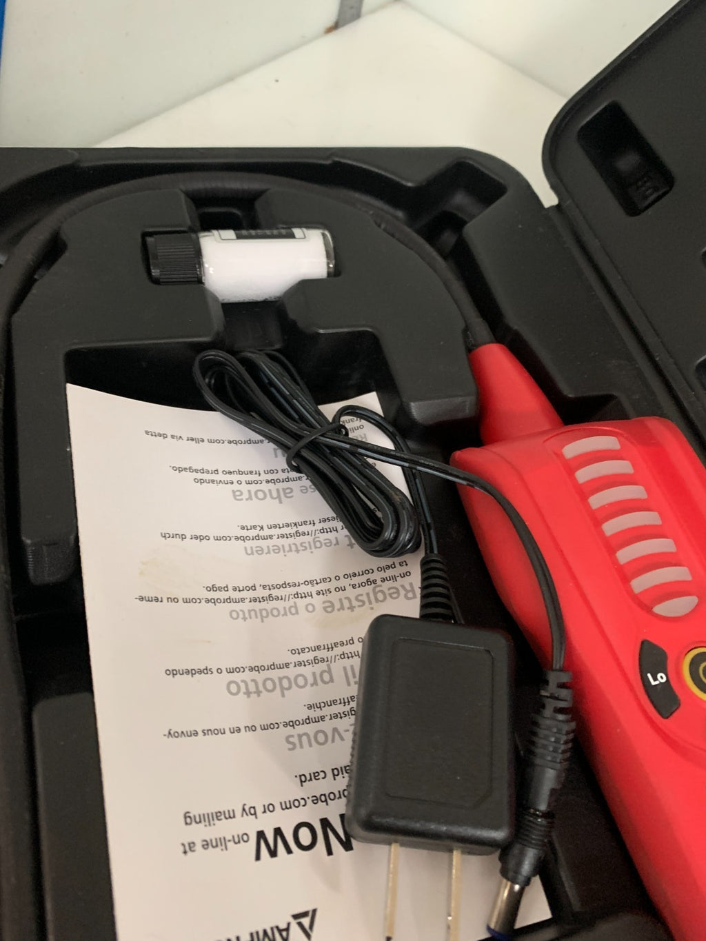 AMPROBE RLD-1 REFRIGERANT LEAK DETECTOR IN CASE