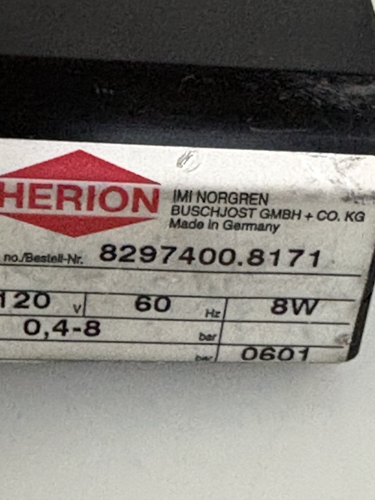 HERION PULSE SOLENOID VALVE 8297400.8171
