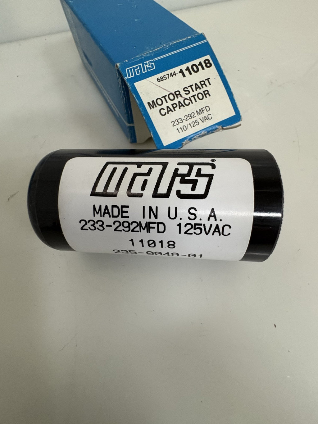 LOT OF 3 MARS MOTOR START CAPACITOR 685744-110192