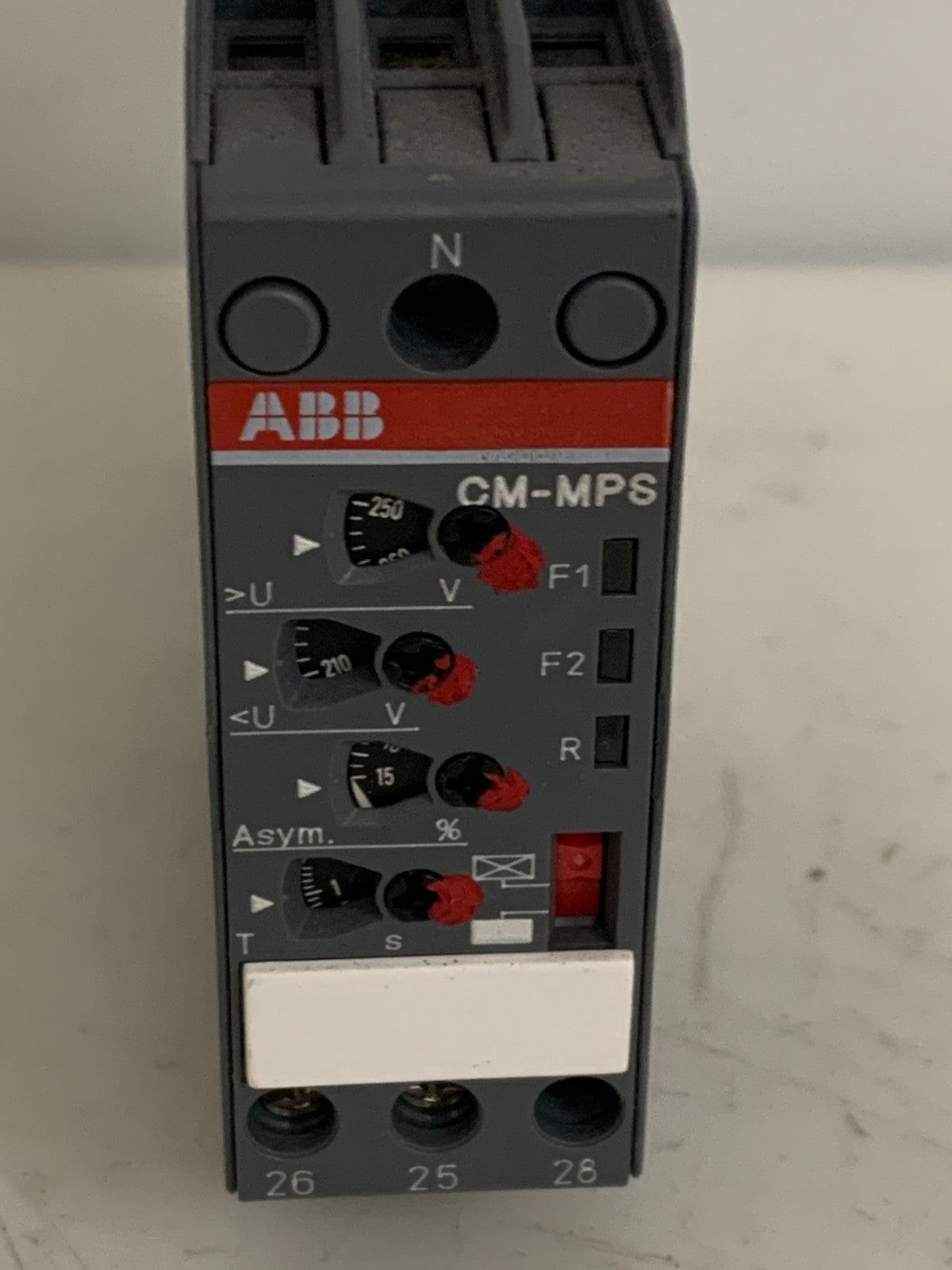ABB MULTIFUNCTIONAL 3 PHASE MONITORING RELAY CM-MPS 1 SVR430885R33001