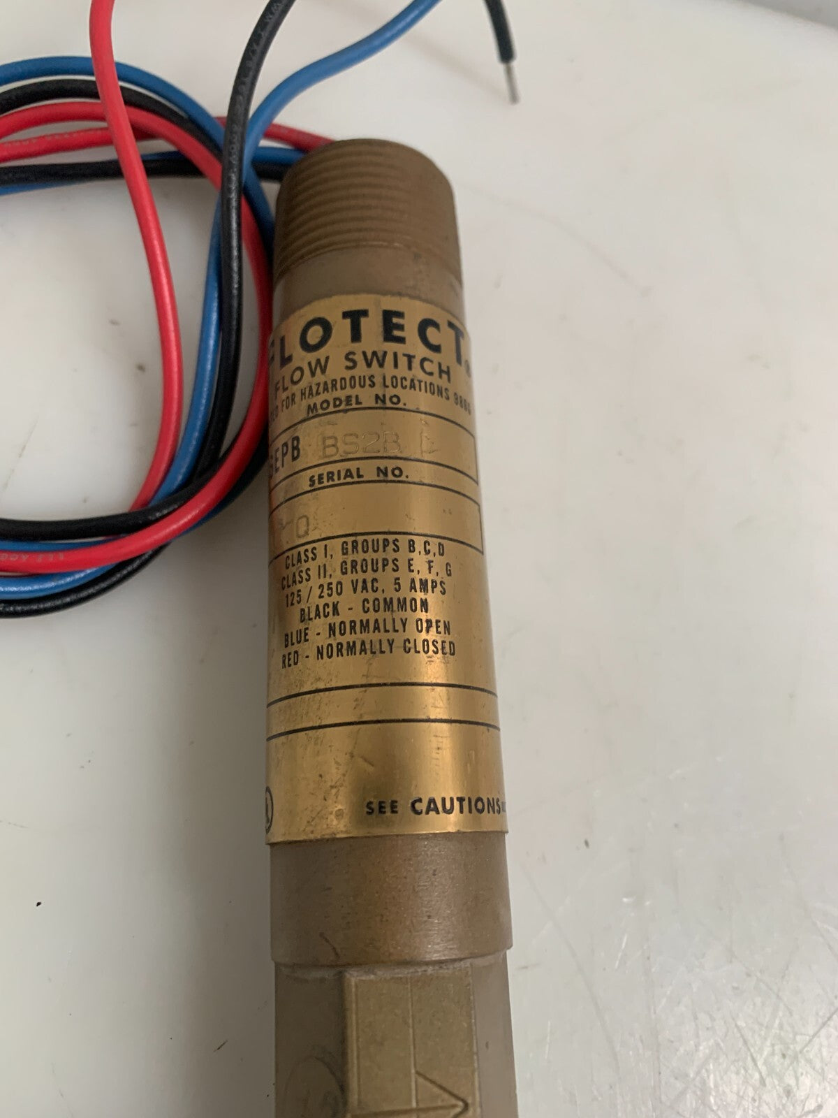 FLOTEC FLOW SWITCH V6EPB BS2B