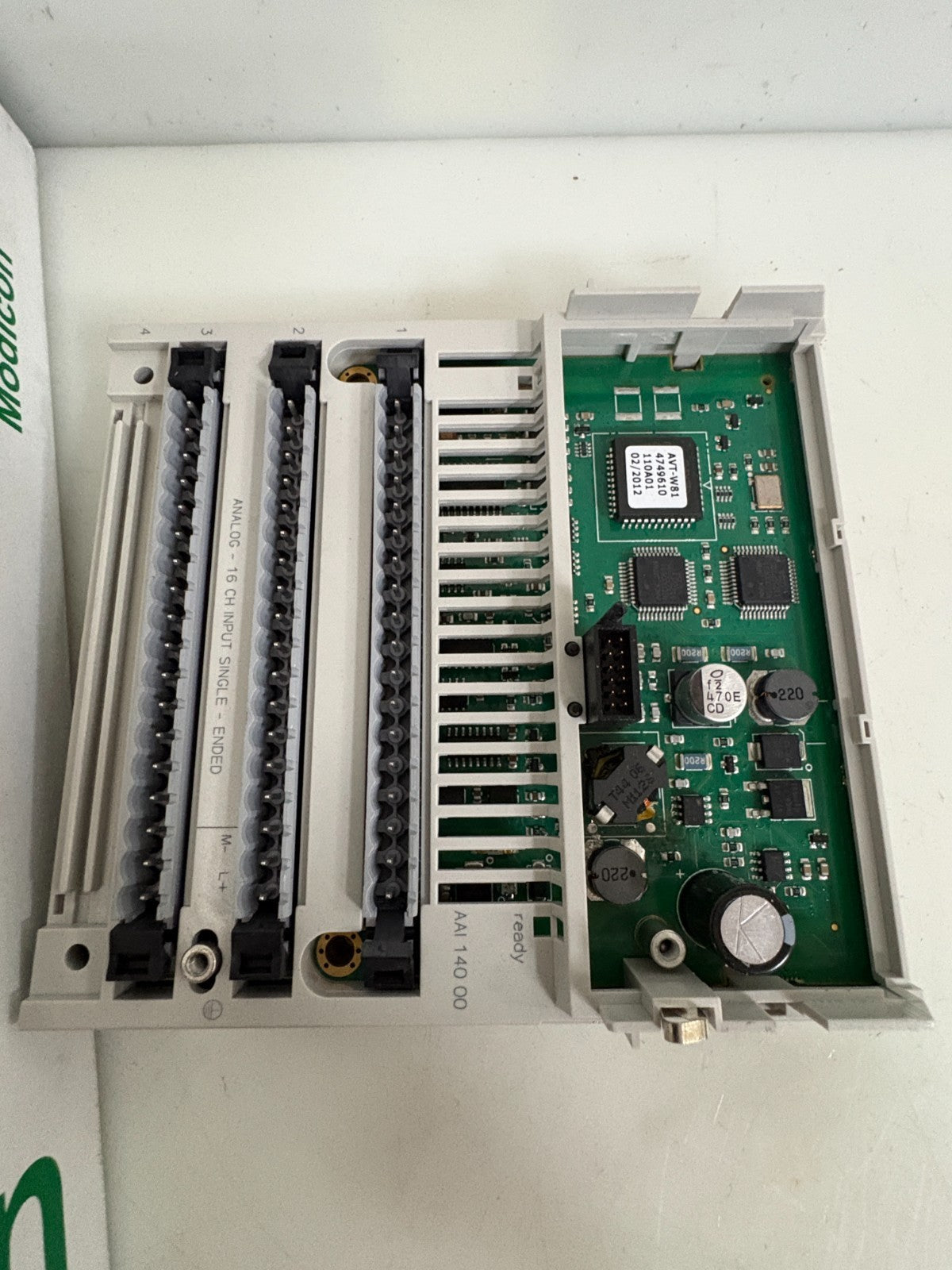 SCHNEIDER MODICON ANALOG INPUT 16 CH SINGLE 170AAI14000
