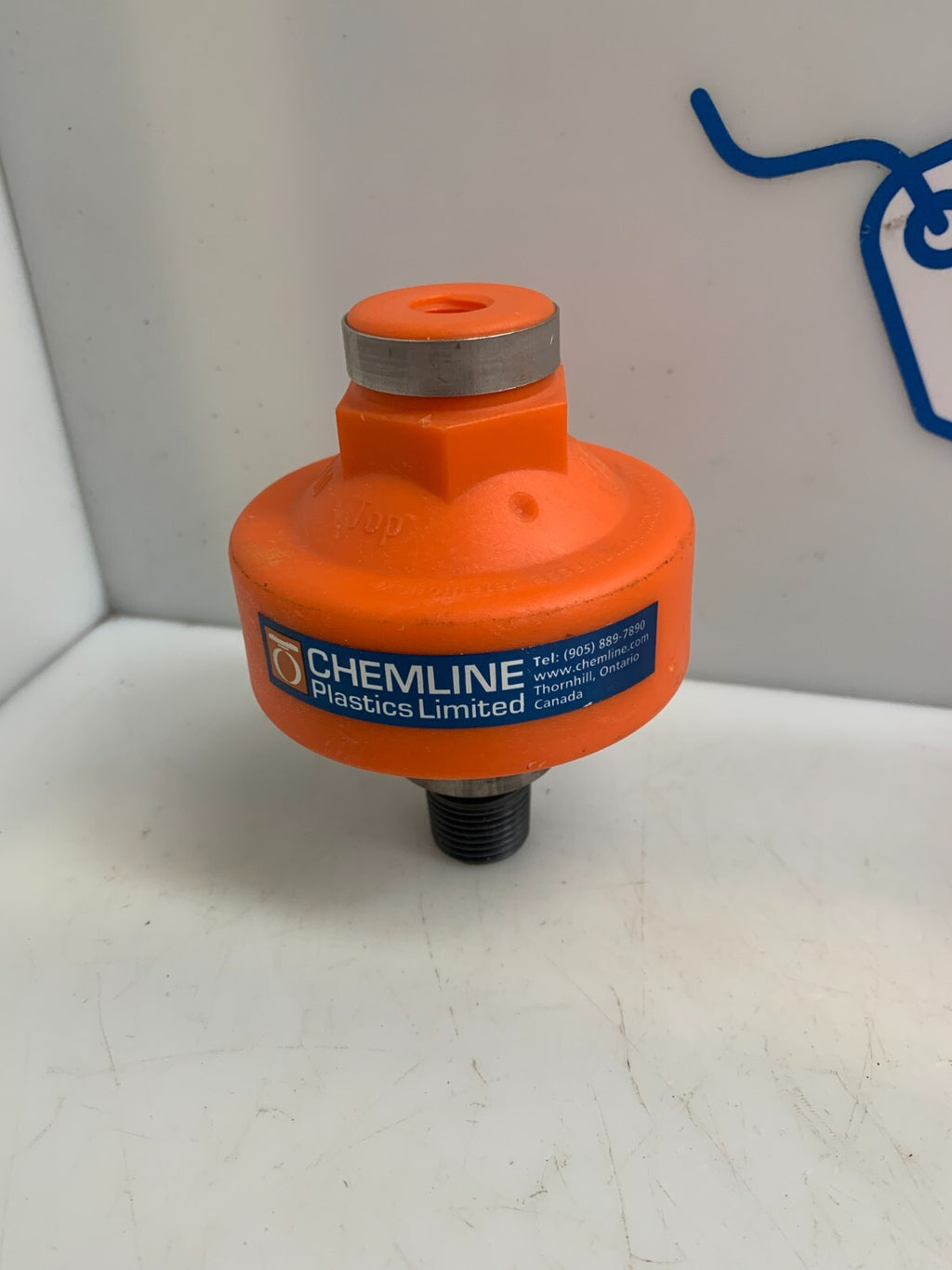 CHEMLINE PLASTICS  Manometer  0BENPW10  (Lot of 2)