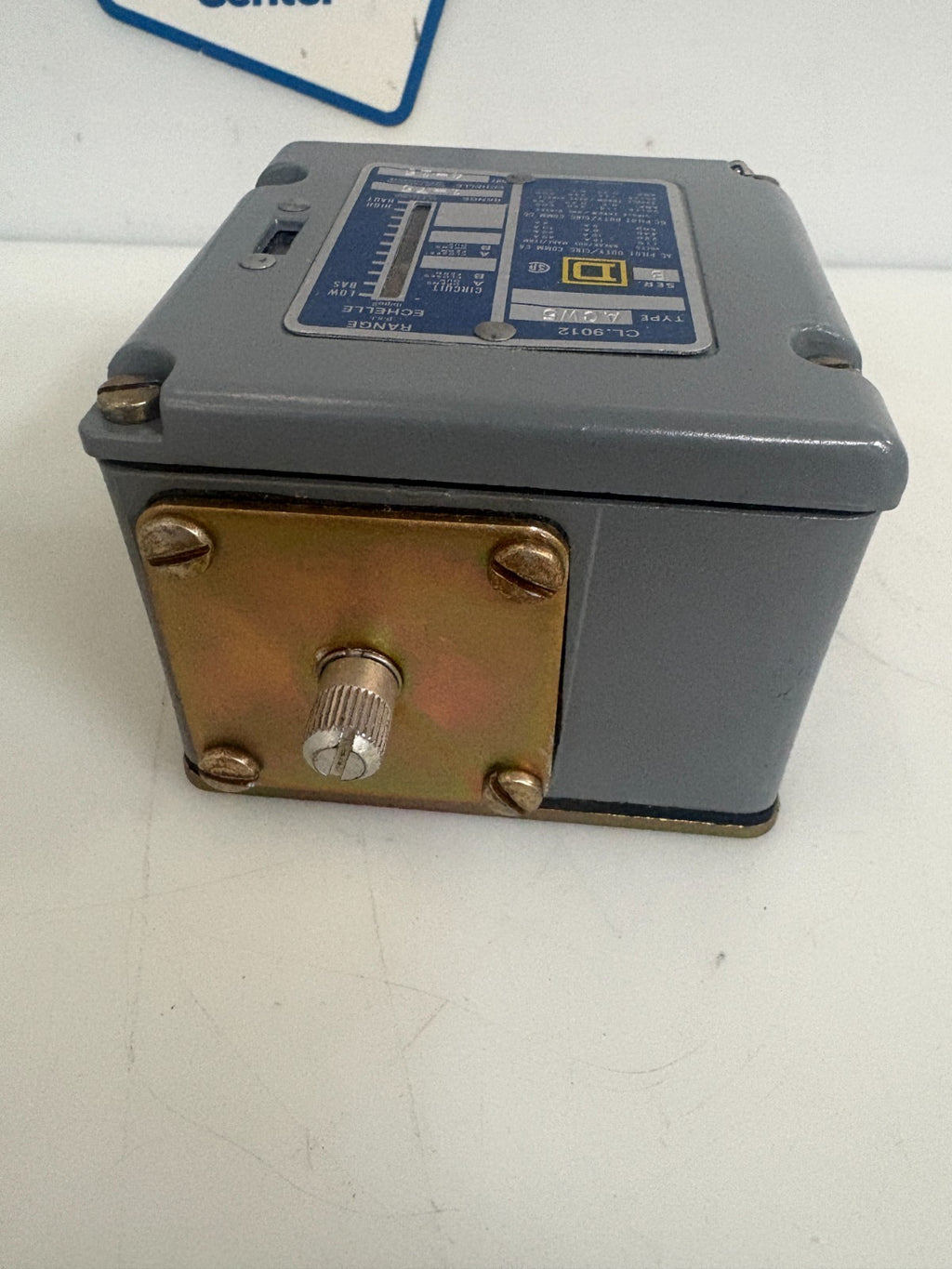 SQUARE D PRESSURE SWITCH SER B CL9012 ACW5 3