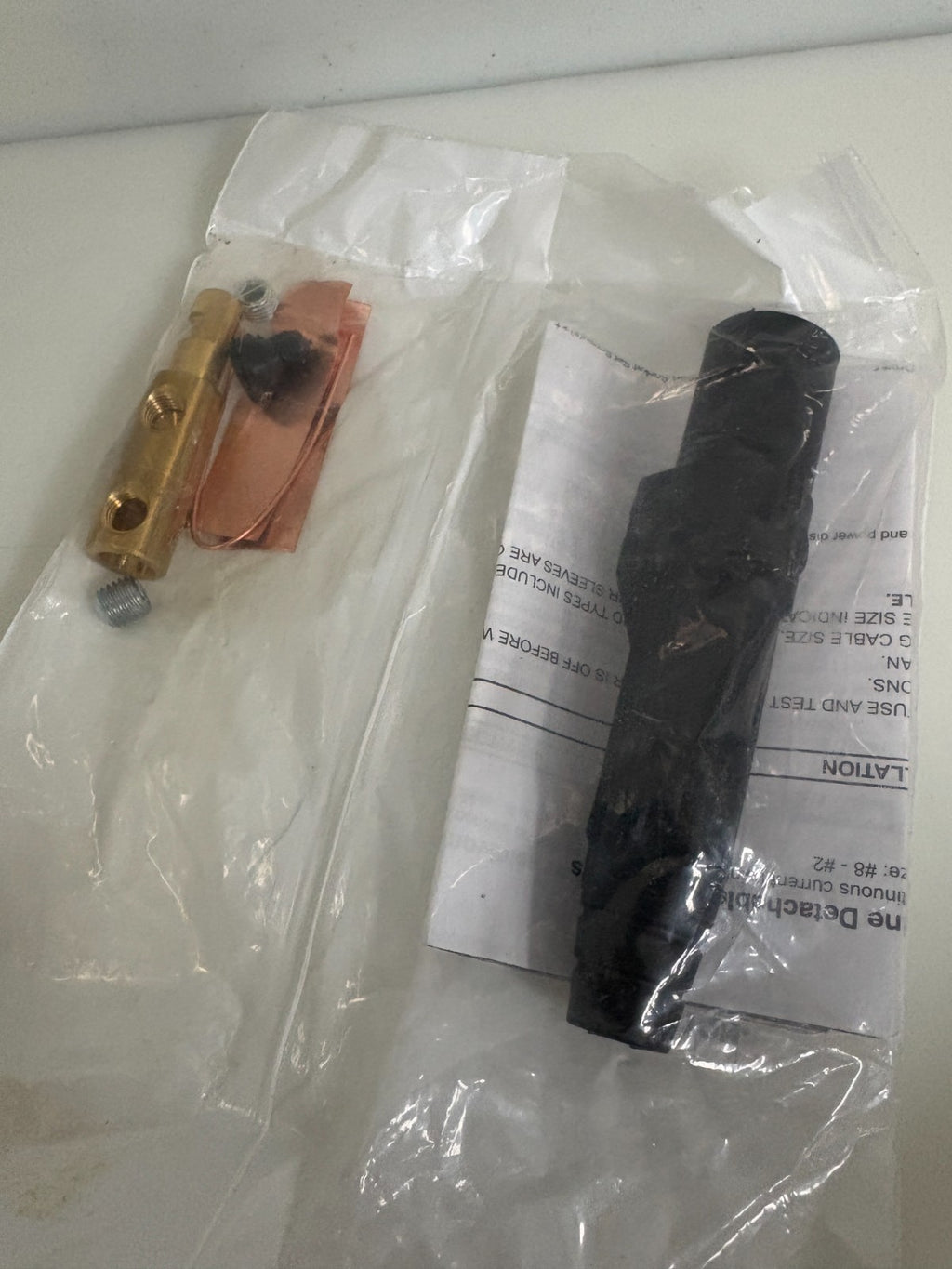 LOT OF 2 LEVITON SINGLE POLE CAM BLACK 161-15D21-UE1