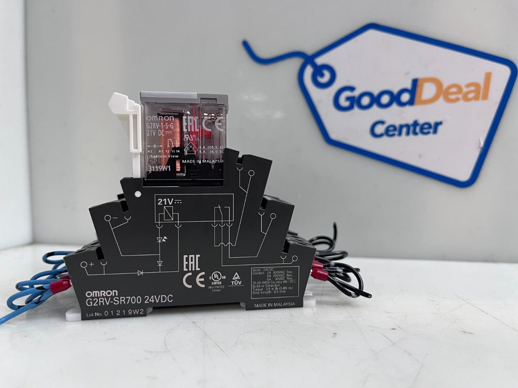 OMRON G2RV-SR700 24VDC   G2RV SERIES Relay (Lot of 9)