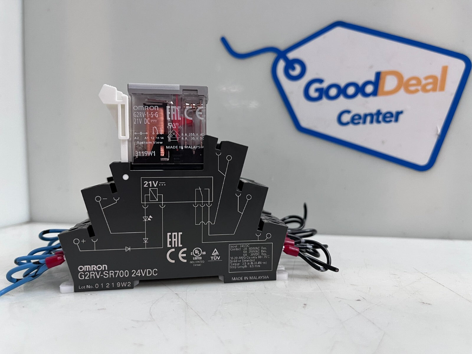 OMRON G2RV-SR700 24VDC   G2RV SERIES Relay (Lot of 9)