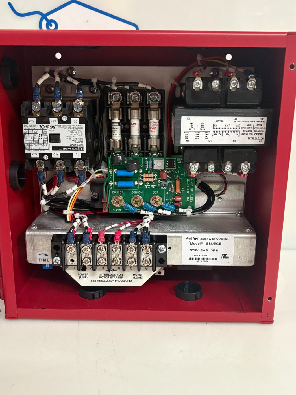 SALDET SHORT-STOP ELECTRONIC MOTOR BRAKE 5HP #SSU5G52