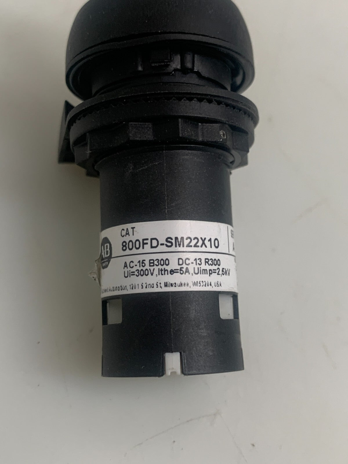 Lot of 2 Allen-Bradley Selector Switch 800FD-SM22X10