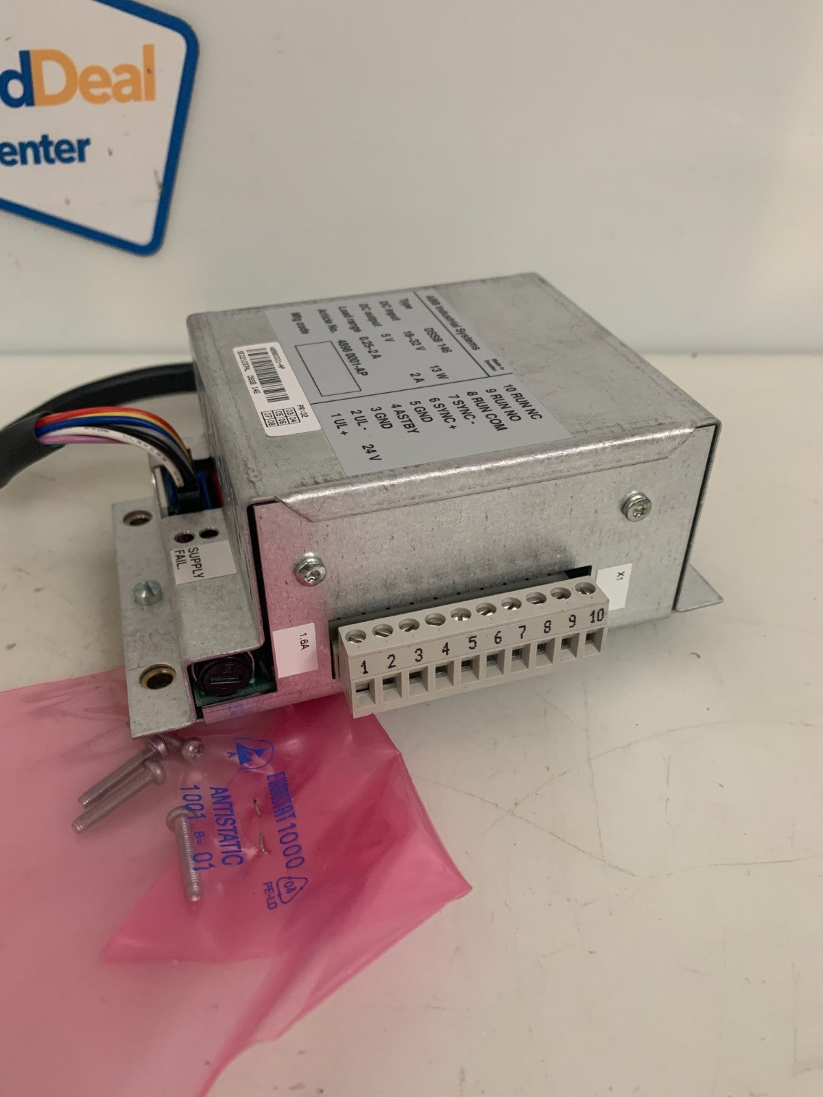 ABB INDUSTRIAL DC/DC CONVERTER DSSB-146 4898 0001-AP2