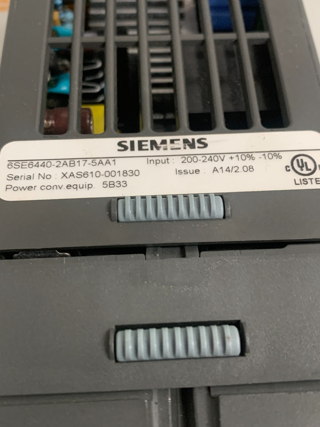 SIEMENS MICROMASTER 440 DRIVE 6SE6440-2AB17-5AA1