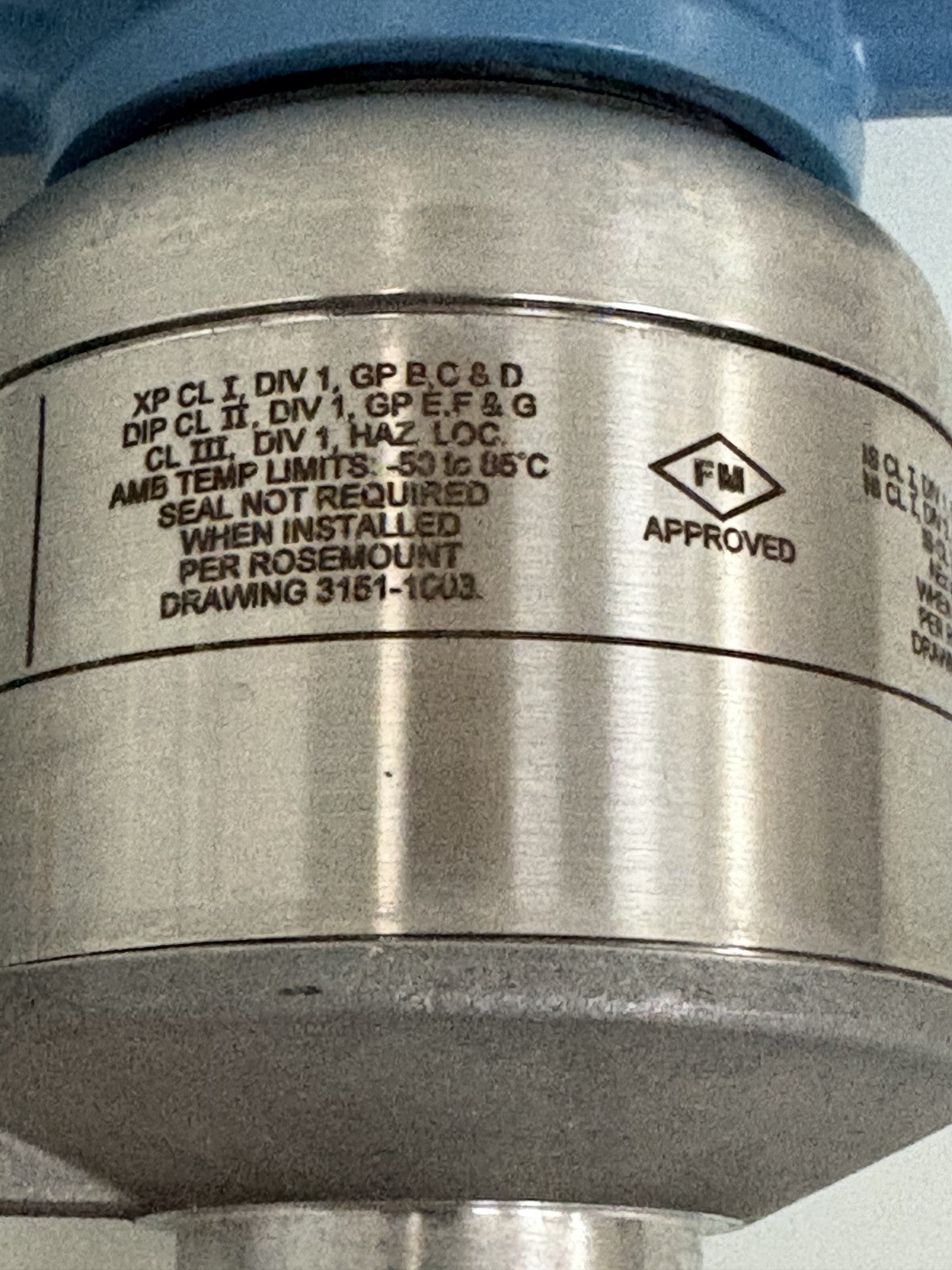 EMERSON ROSEMOUNT PRESSURE TRANSMITTER 300S1AAK5M5 W/SUPER MODULE IN BOX