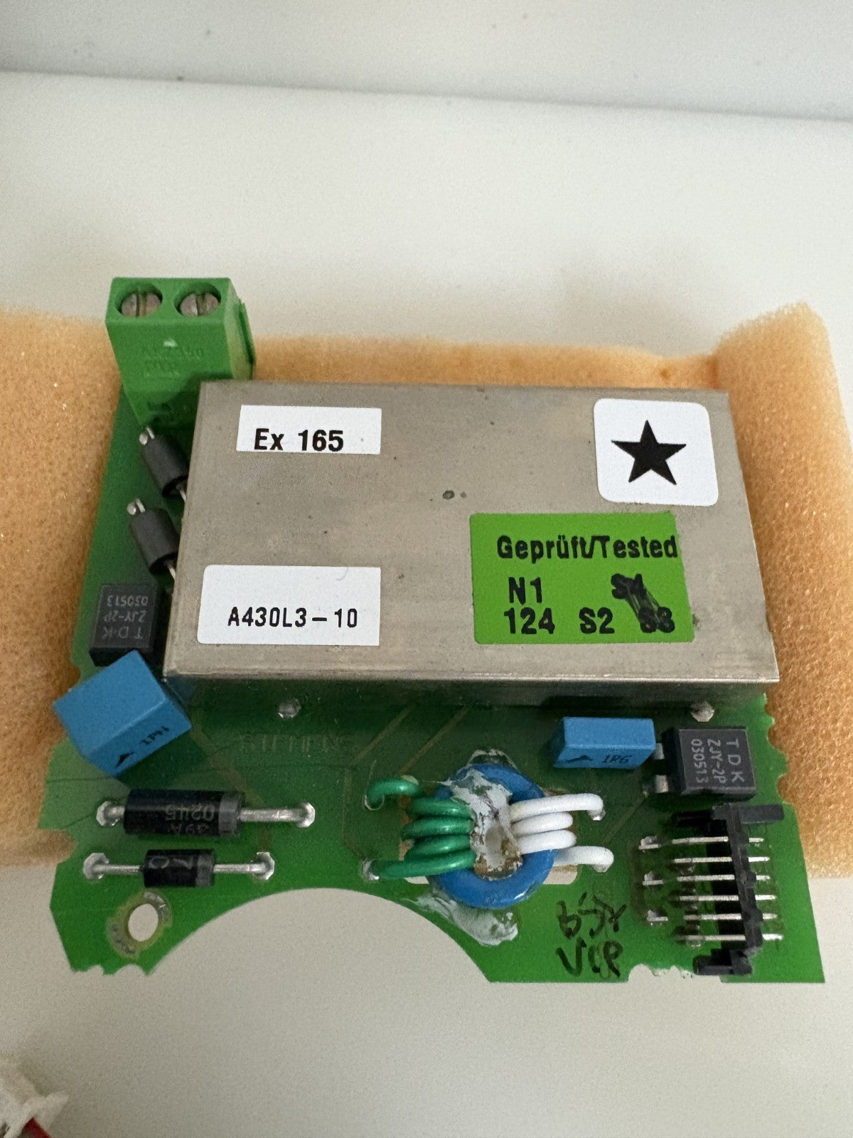 SIEMENS JY MODULE SIPART 6DR4004-8J