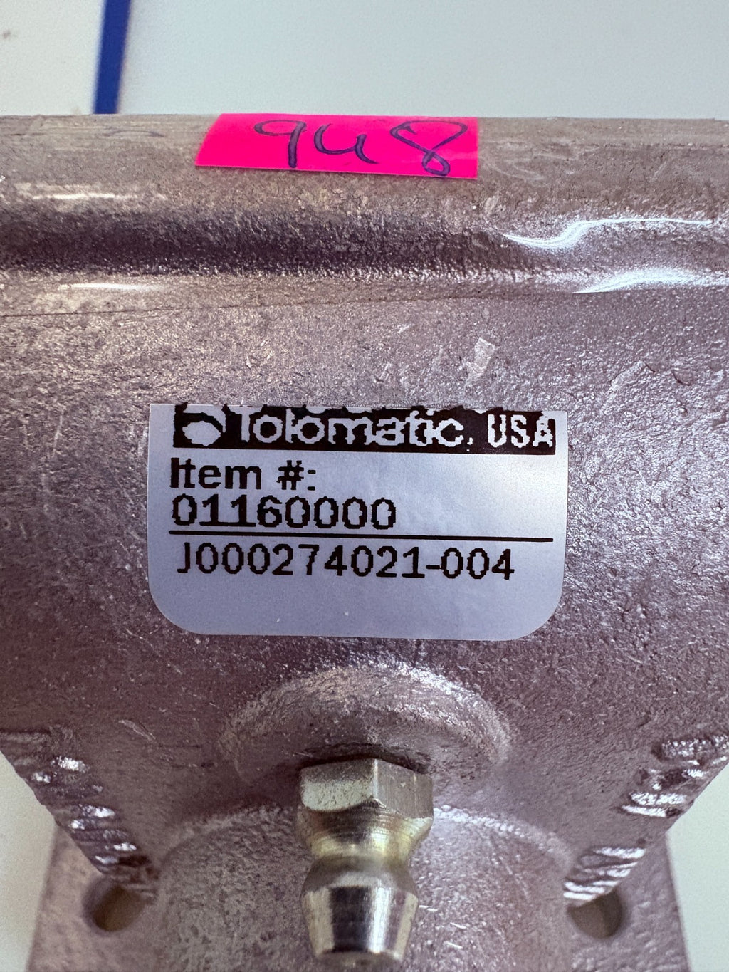 TOLOMATIC RIGHT ANGLE GEARBOX #01160000