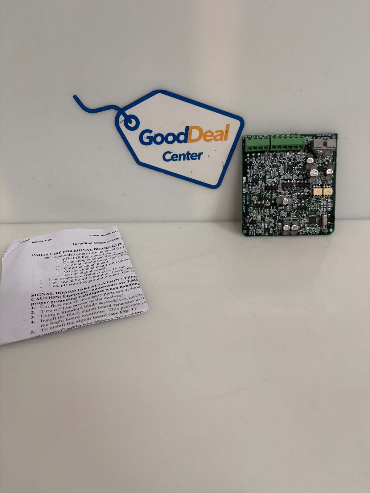 ROSEMOUNT ANALYTICAL MODEL 1056 KIT CONTACTING COND SIGNAL PCB #24264-000