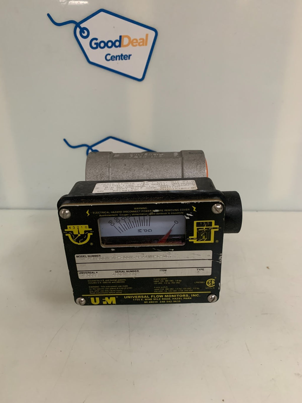 UNIVERSAL FLOW MONITORS 90 GPM MN-ASB90GM-12-300V.9-A1WU-C-Z67