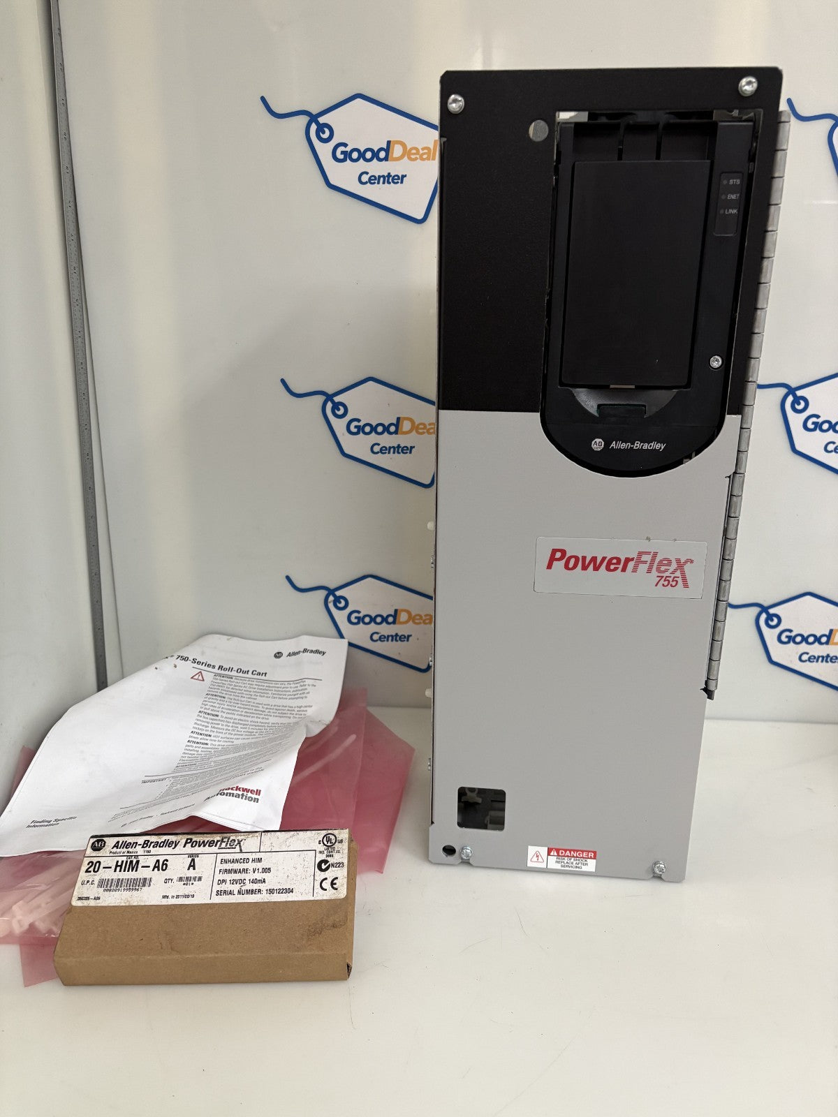 ALLEN BRADLEY POWER FLEX 755 PROGRAMMABLE I/O #20-750-POD1-F80