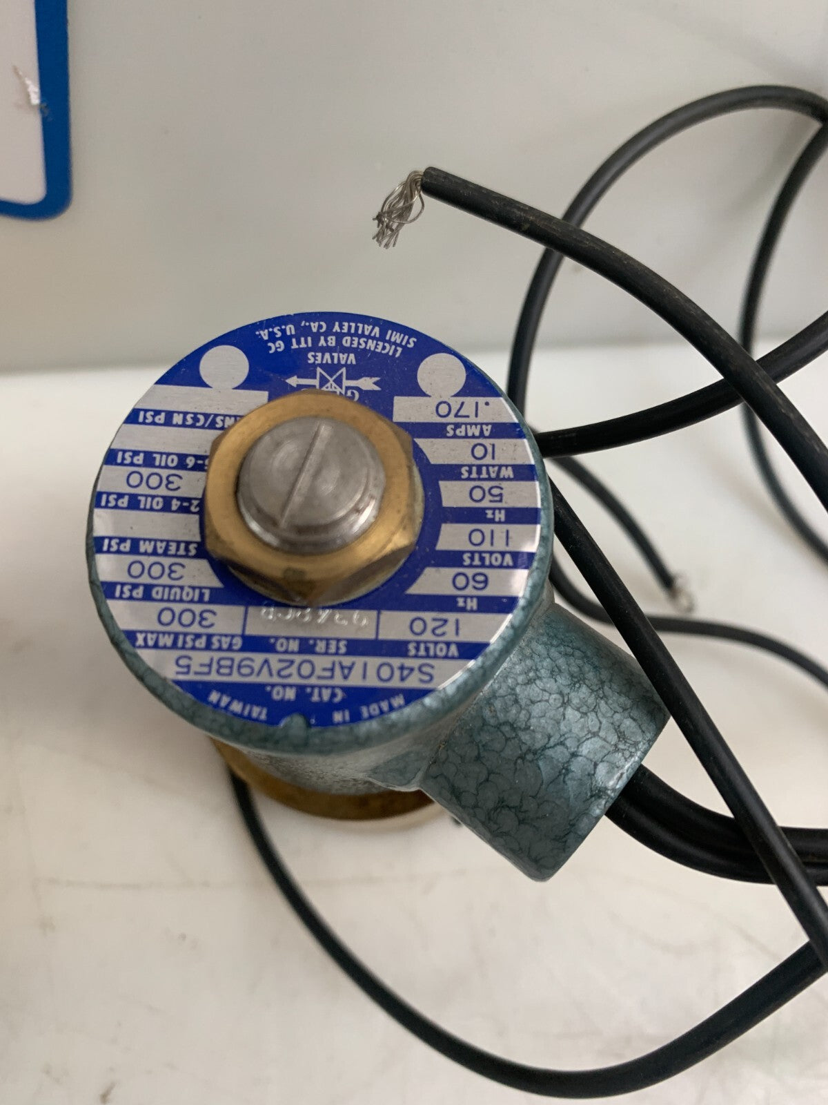 GC VALVES S401AF02V9BF5  Solenoid Valve  1/4''1