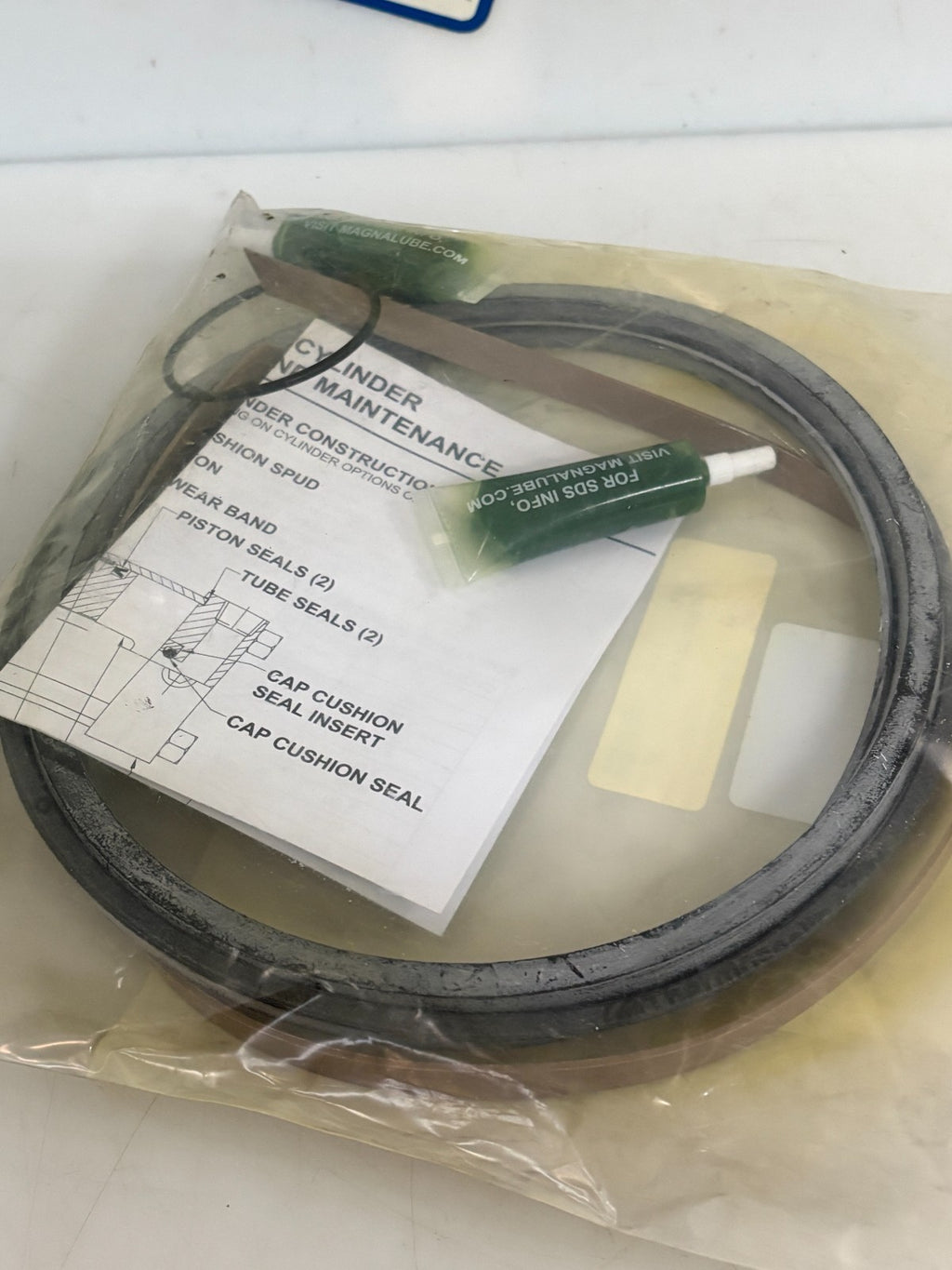 BIMBA PNEUMATIC CYLINDER SEAL KIT SK137-8002