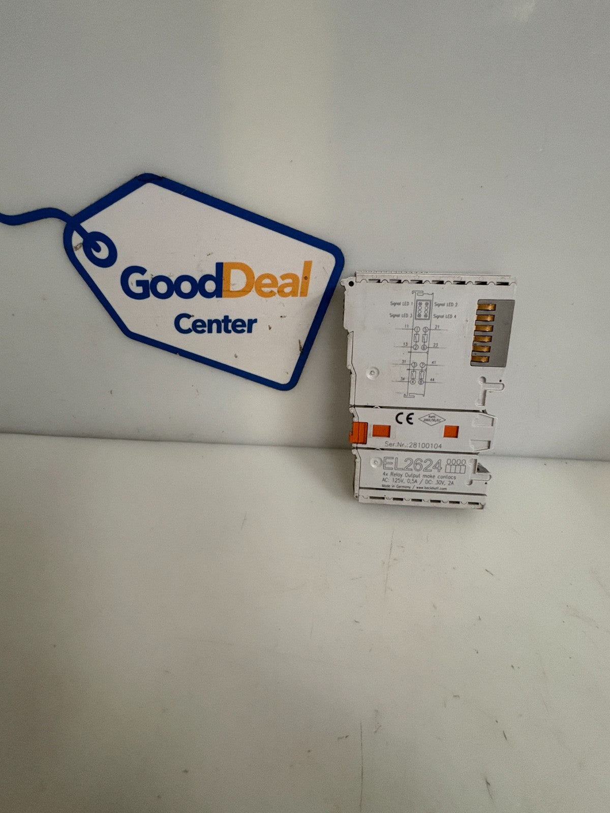 BECKHOFF 4XRELAY OUTPUT MAKE CONTACT EL26240