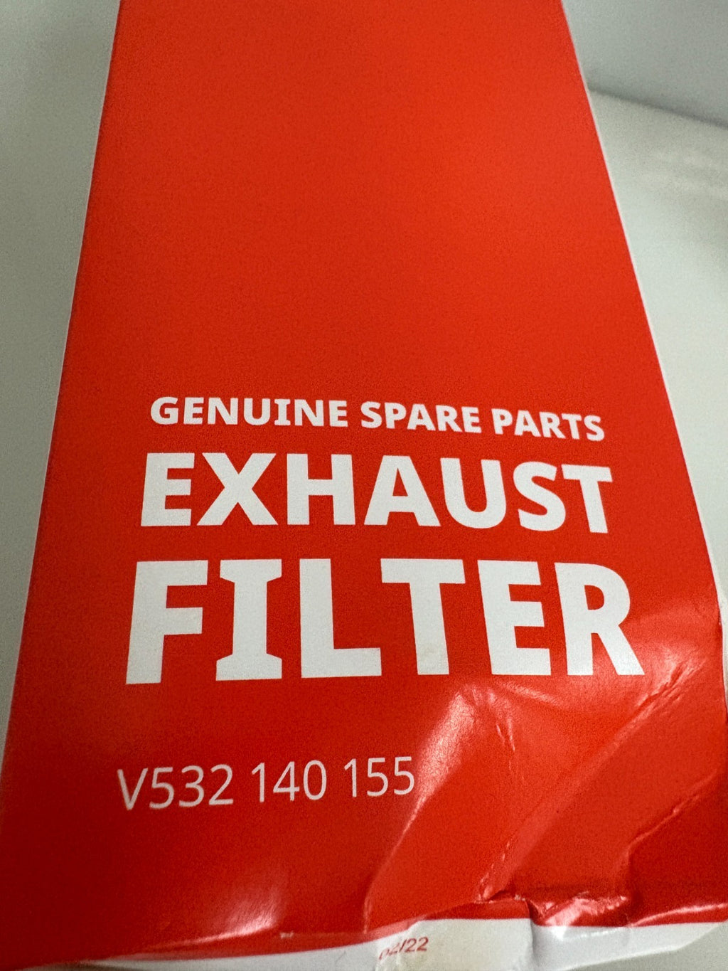 BUSCH EXHAUST FILTER V352 140 1552