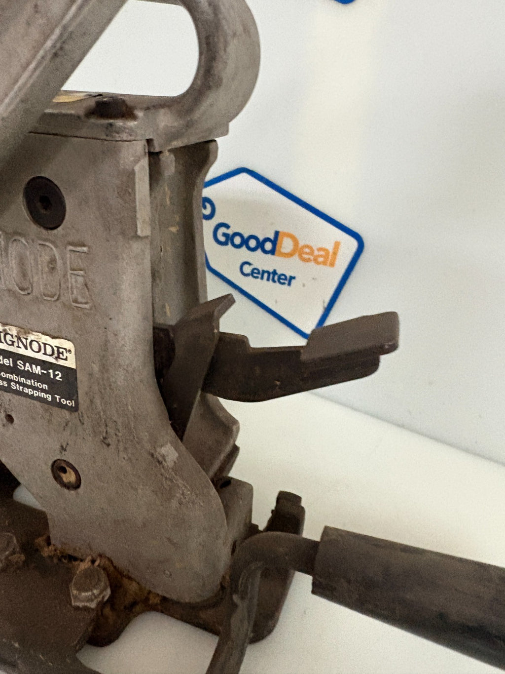 SIGNODE VINTAGE COMBINATION SEALLESS STRAPPING TOOL MODEL SAM-12