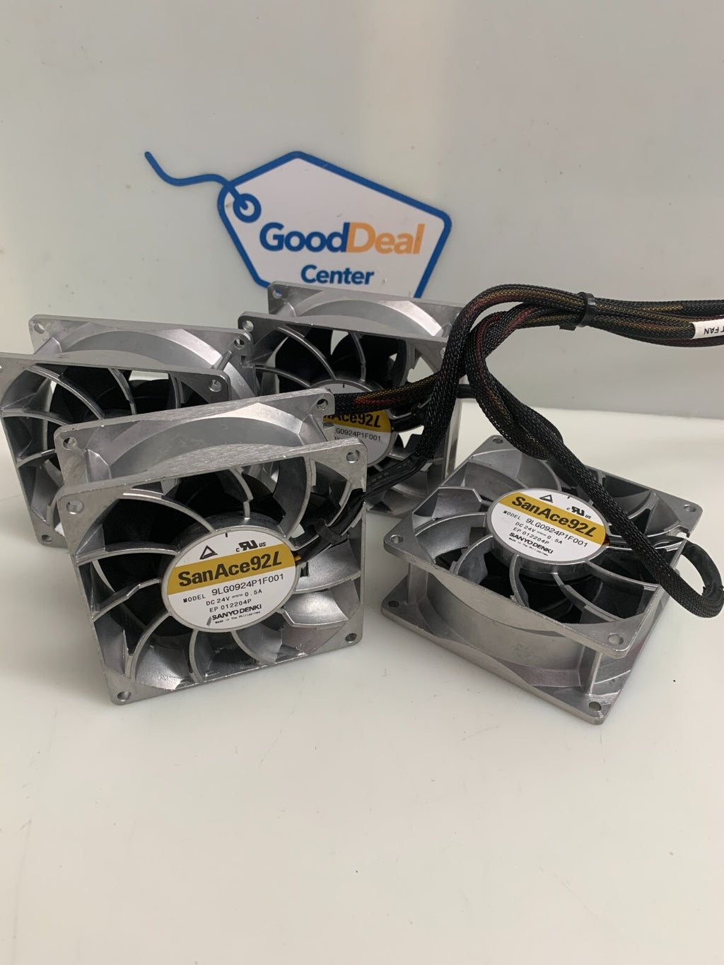 Lot of 4 SANYO DENKI San Ace 92L Fan 9LG0924P1F001 24VDC 0.5A